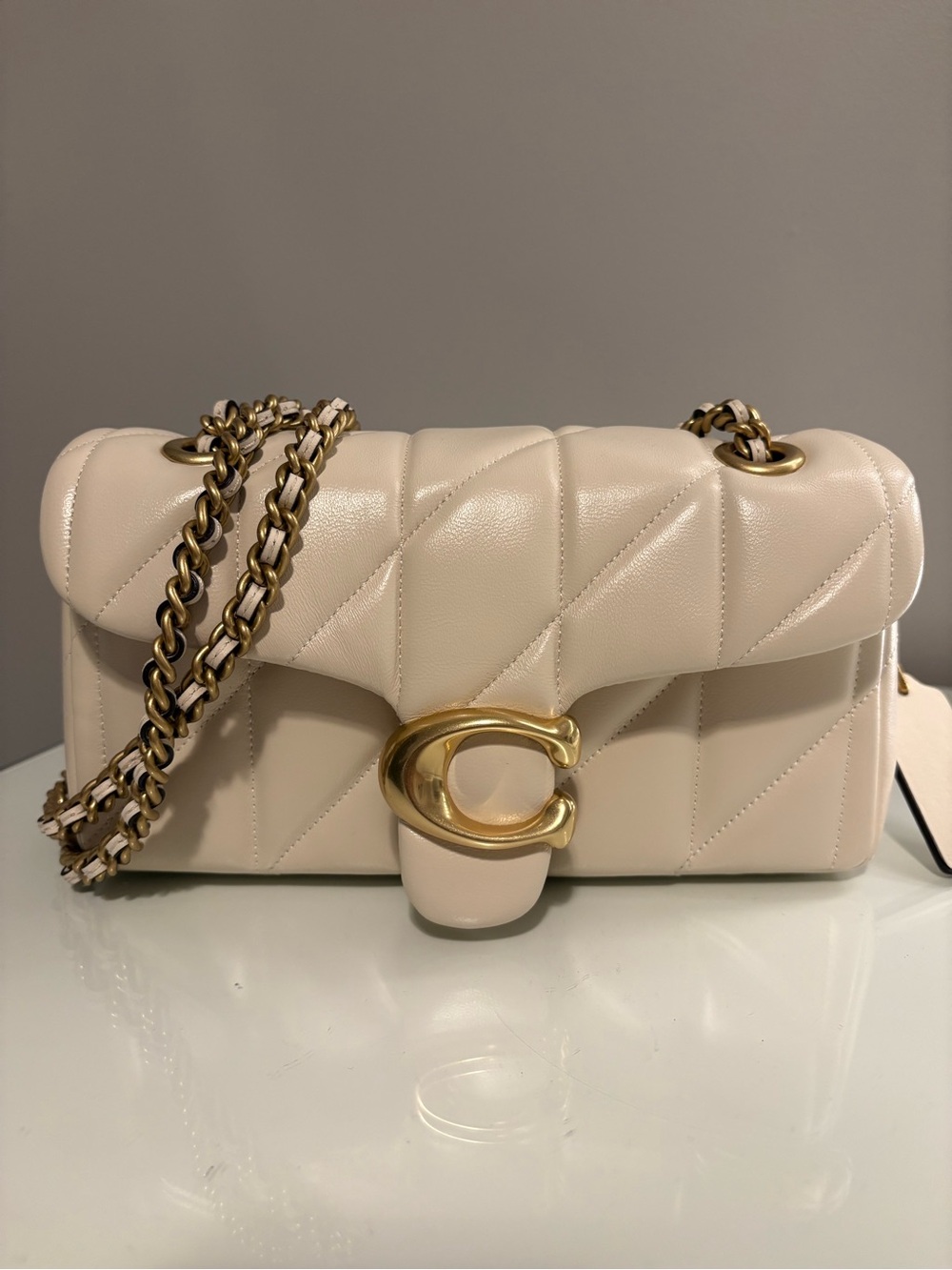 Coach Tabby 20 Quilted Leather Shoulder Bag